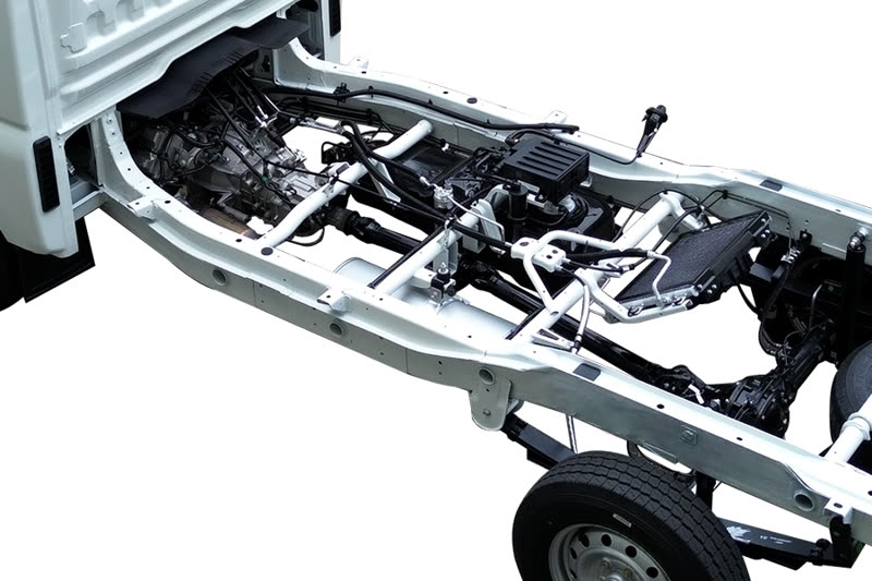 Khung gầm Foton T25 dạng hình thang
